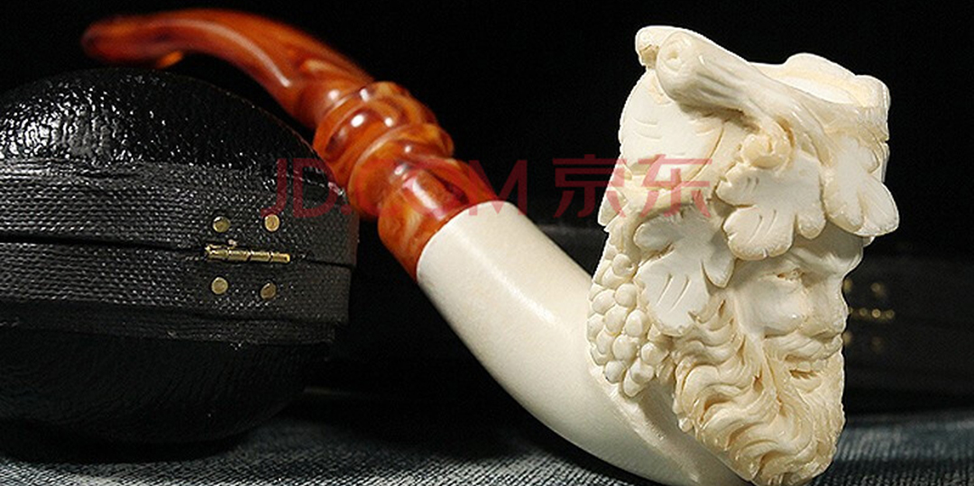 器皿烟斗人像雕刻